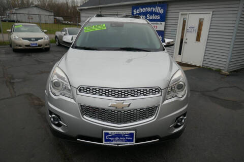 2013 Chevrolet Equinox for sale at SCHERERVILLE AUTO SALES in Schererville IN