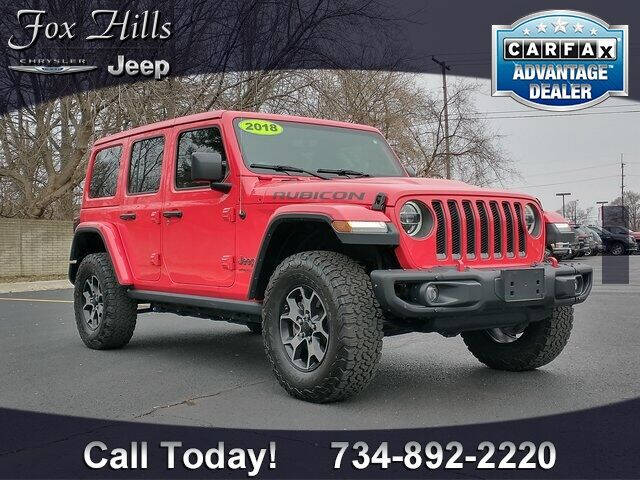 2018 Jeep Wrangler Unlimited Rubicon