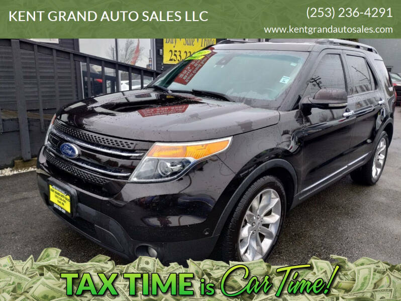 2013 Ford Explorer for sale at KENT GRAND AUTO SALES LLC in Kent WA