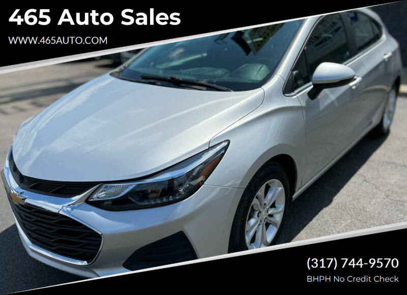 2019 Chevrolet Cruze for sale at 465 Auto Sales in Indianapolis IN