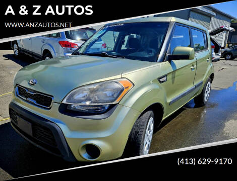 2013 Kia Soul for sale at A & Z AUTOS in Westfield MA