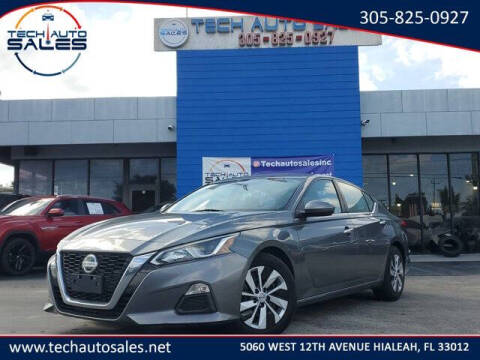 2020 Nissan Altima for sale at Tech Auto Sales in Hialeah FL