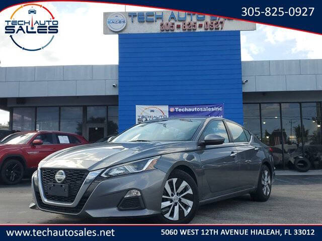 2020 Nissan Altima for sale at Tech Auto Sales in Hialeah FL