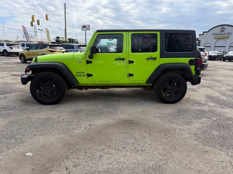 2012 Jeep Wrangler Unlimited Sport
