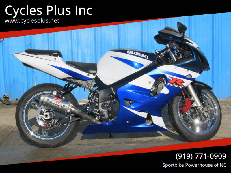 2001 Suzuki GSX-R600 for sale at Cycles Plus Inc in Garner NC