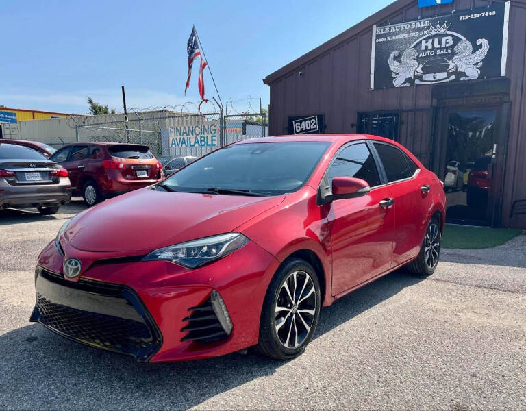 2017 Toyota Corolla for sale at KLB AUTO SALE in Houston TX