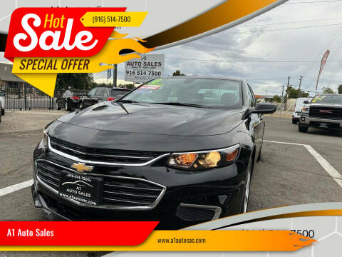 2018 Chevrolet Malibu for sale at A1 Auto Sales in Sacramento CA