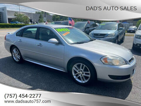 2013 Chevrolet Impala for sale at Dad's Auto Sales in Newport News VA