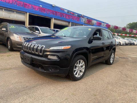 2014 Jeep Cherokee for sale at Lil J Auto Sales in Youngstown OH