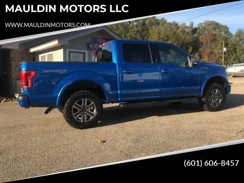 2015 Ford F-150 for sale at MAULDIN MOTORS LLC in Sumrall MS