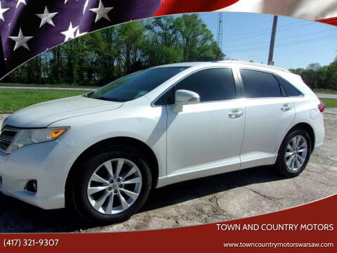 2013 Toyota Venza for sale at Town and Country Motors in Warsaw MO