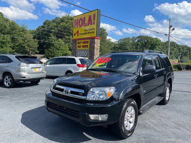 2005 Toyota 4Runner for sale at No Full Coverage Auto Sales in Austell GA