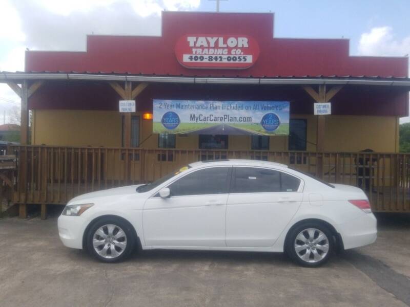 2008 Honda Accord for sale at Taylor Trading Co in Beaumont TX