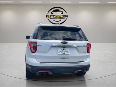 2018 Ford Explorer Platinum