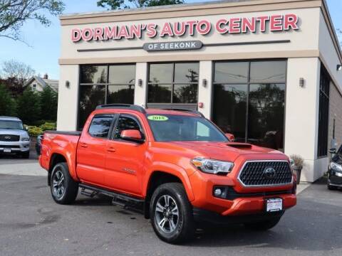 2018 Toyota Tacoma for sale at DORMANS AUTO CENTER OF SEEKONK in Seekonk MA