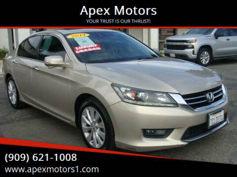 2014 Honda Accord for sale at Apex Motors in Montclair CA