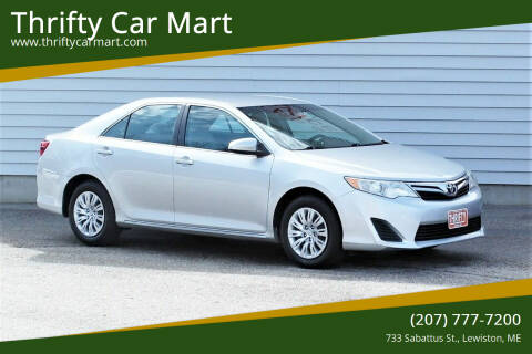 2013 Toyota Camry for sale at Thrifty Car Mart in Lewiston ME
