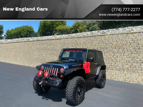 2012 Jeep Wrangler for sale at New England Cars in Attleboro MA