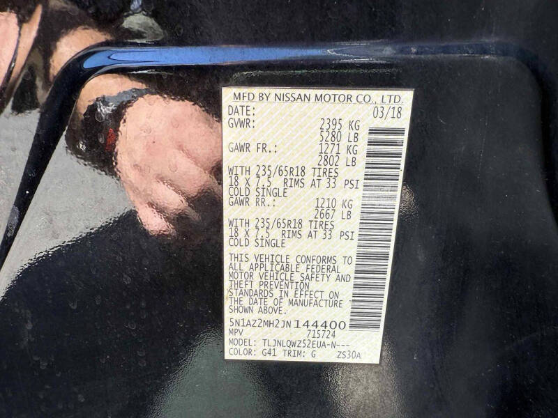 2018 Nissan Murano SV