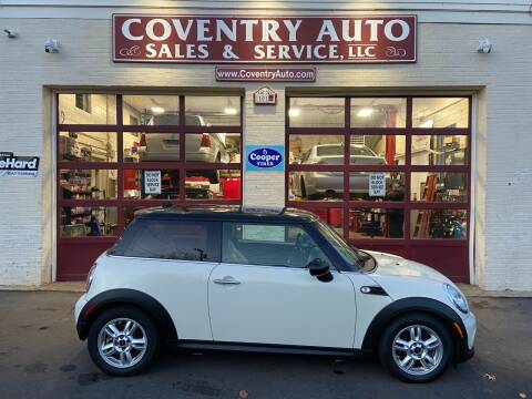 2011 MINI Cooper for sale at COVENTRY AUTO SALES & SERVICE LLC in Coventry CT