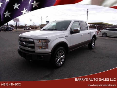 2016 Ford F-150 for sale at BARRYS AUTO SALES LLC in Danville VA