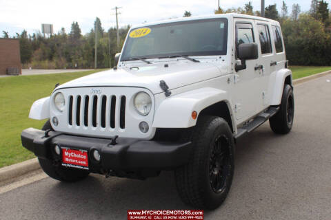 2014 Jeep Wrangler Unlimited for sale at My Choice Motors Elmhurst in Elmhurst IL