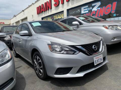 2016 Nissan Sentra for sale at Main Street Auto in Vallejo CA