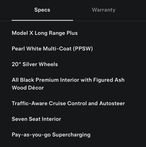 2020 Tesla Model X Long Range Plus