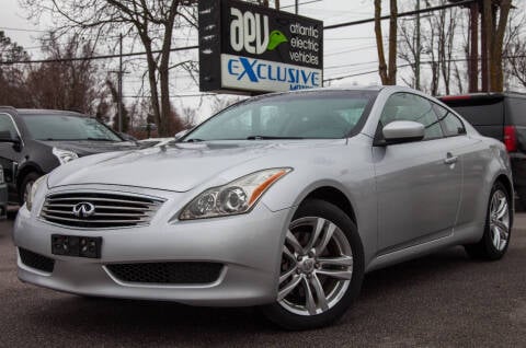 2010 Infiniti G37 Coupe for sale at EXCLUSIVE MOTORS in Virginia Beach VA