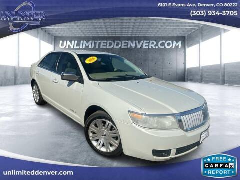 2006 Lincoln Zephyr for sale at Unlimited Auto Sales in Denver CO