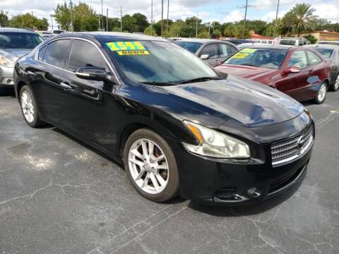 2009 Nissan Maxima for sale at Tony's Auto Sales in Jacksonville FL