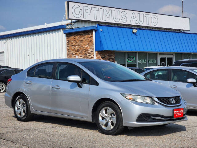 2014 Honda Civic for sale at Optimus Auto in Omaha, NE