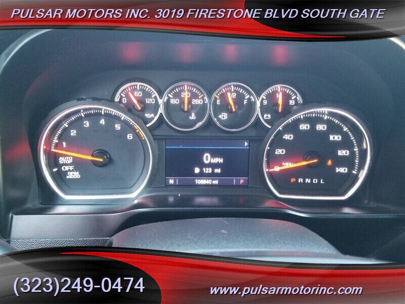 2019 Chevrolet Silverado 1500