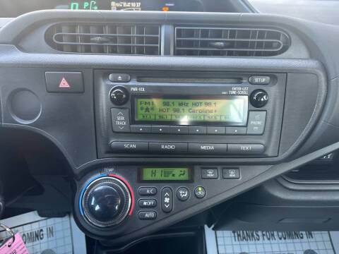 2012 Toyota Prius c Two