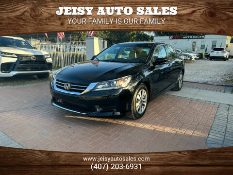 2015 Honda Accord for sale at JEISY AUTO SALES in Orlando FL