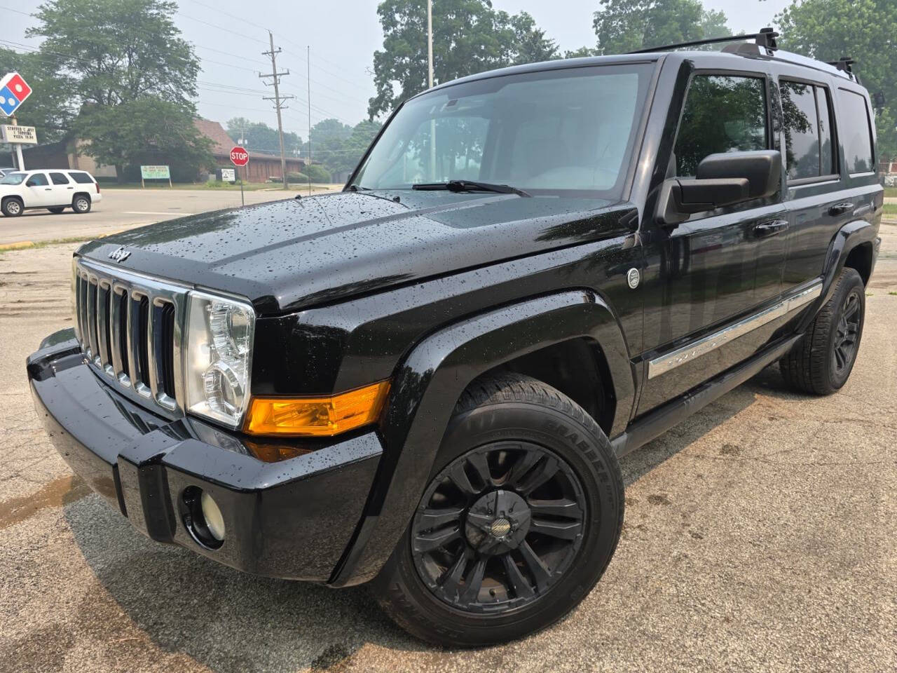 Black 2008 Jeep Commander SUV / Crossover Four-Wheel Drive 5-Speed Automatic
