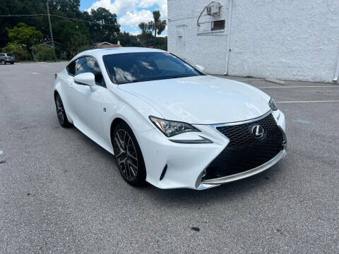 2016 Lexus RC 200t for sale at Consumer Auto Credit in Tampa FL