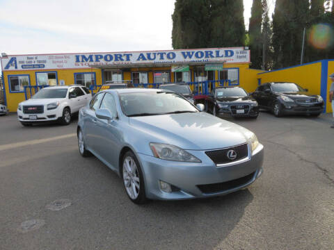 2006 Lexus IS 350 for sale at Import Auto World in Hayward CA