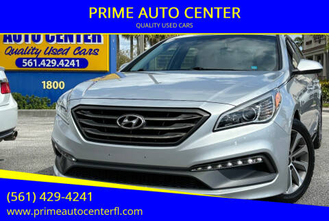 2015 Hyundai Sonata for sale at PRIME AUTO CENTER in Palm Springs FL