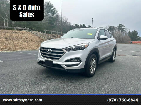 2016 Hyundai Tucson for sale at S & D Auto Sales in Maynard MA