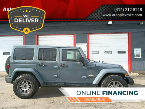 2015 Jeep Wrangler Unlimited for sale at Autoplexwest in Milwaukee WI
