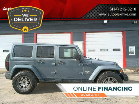 2015 Jeep Wrangler Unlimited for sale at Autoplexmkewi in Milwaukee WI