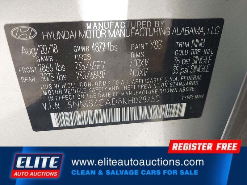 2019 Hyundai Santa Fe