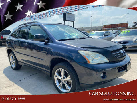 2006 Lexus RX 400h for sale at Car Solutions Inc. in San Antonio TX