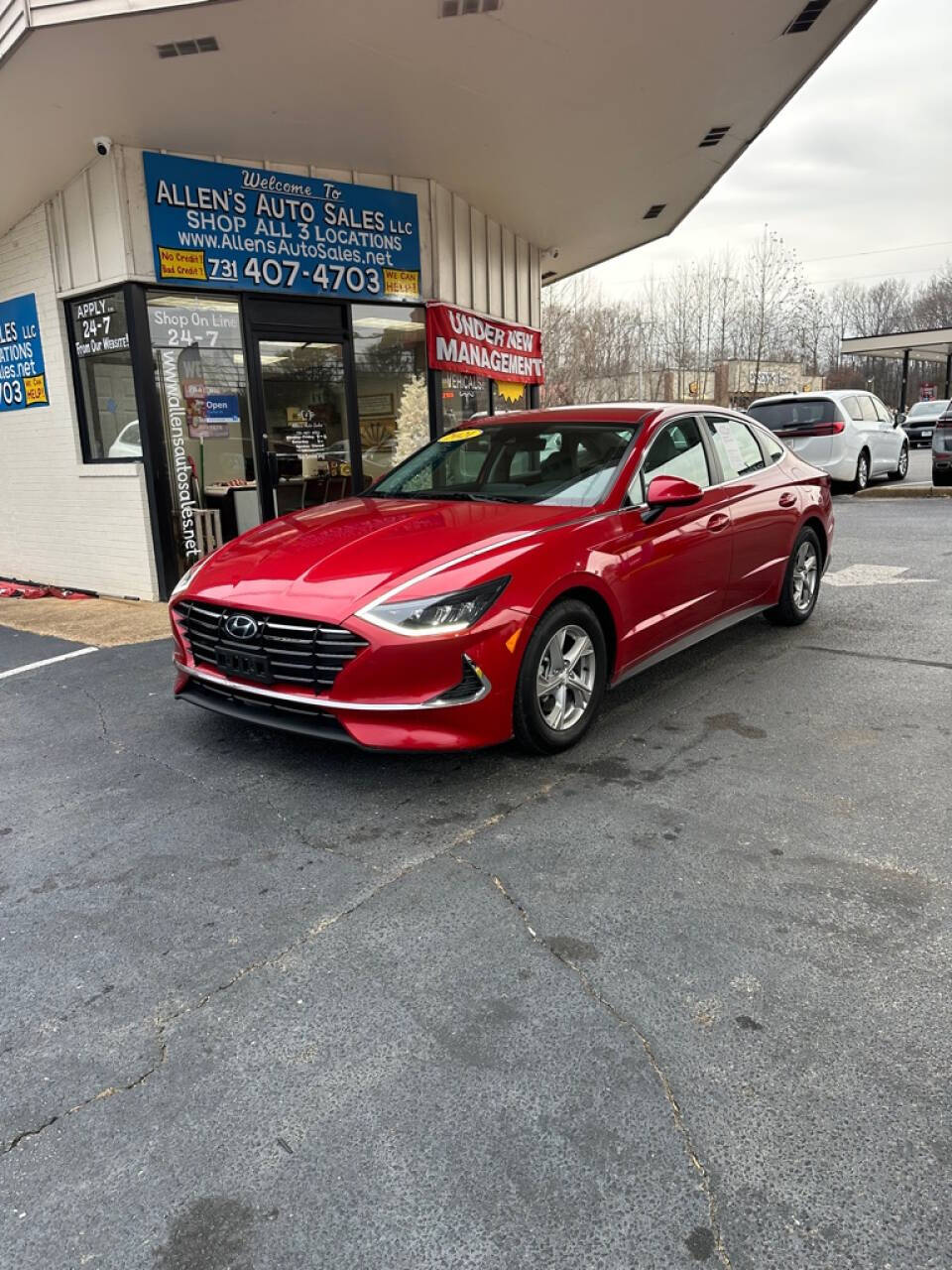 2021 Hyundai SONATA for sale at Michael Johnson @ Allens Auto Sales Hopkinsville in Hopkinsville, KY