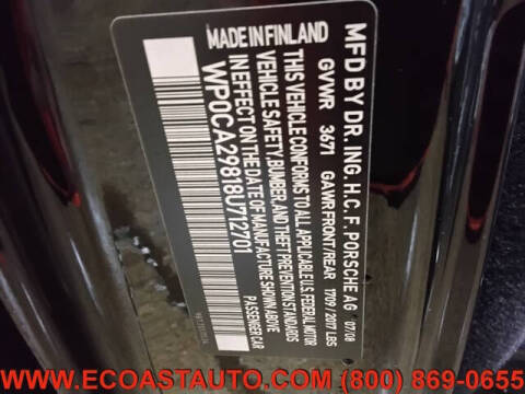 2008 Porsche Boxster