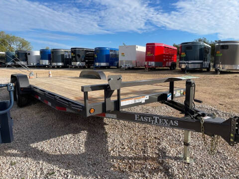 2024 EAST TEXAS - Car Hauler Trailer 83&quot;  for sale at LJD Sales in Lampasas TX