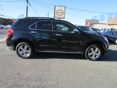 2015 Chevrolet Equinox for sale at Nutmeg Auto Wholesalers Inc in East Hartford CT