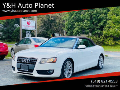 2012 Audi A5 for sale at Y&H Auto Planet in Rensselaer NY