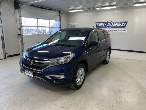 2016 Honda CR-V for sale at Brown Brothers Automotive Sales And Service LLC in Hudson Falls NY